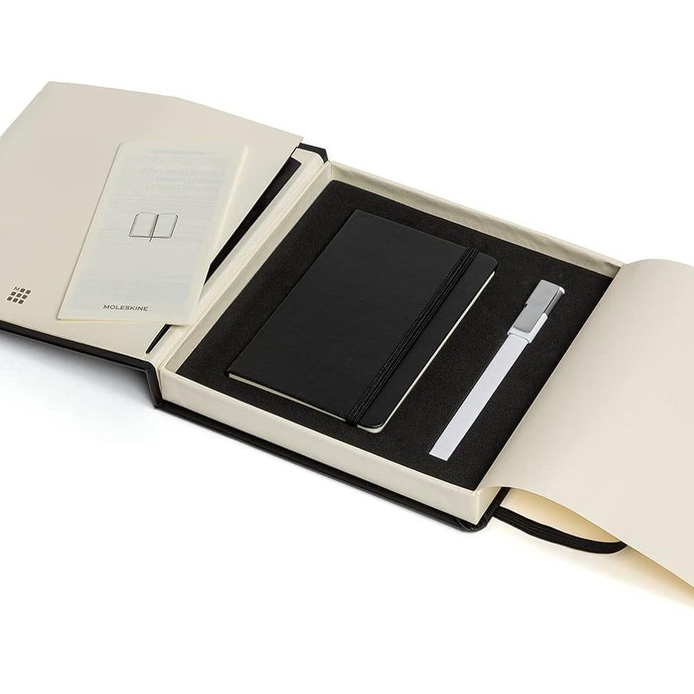 MOLESKINE Notizbuch Schreibbox mit Notizbuch Pocket / A6 und Tintenroller