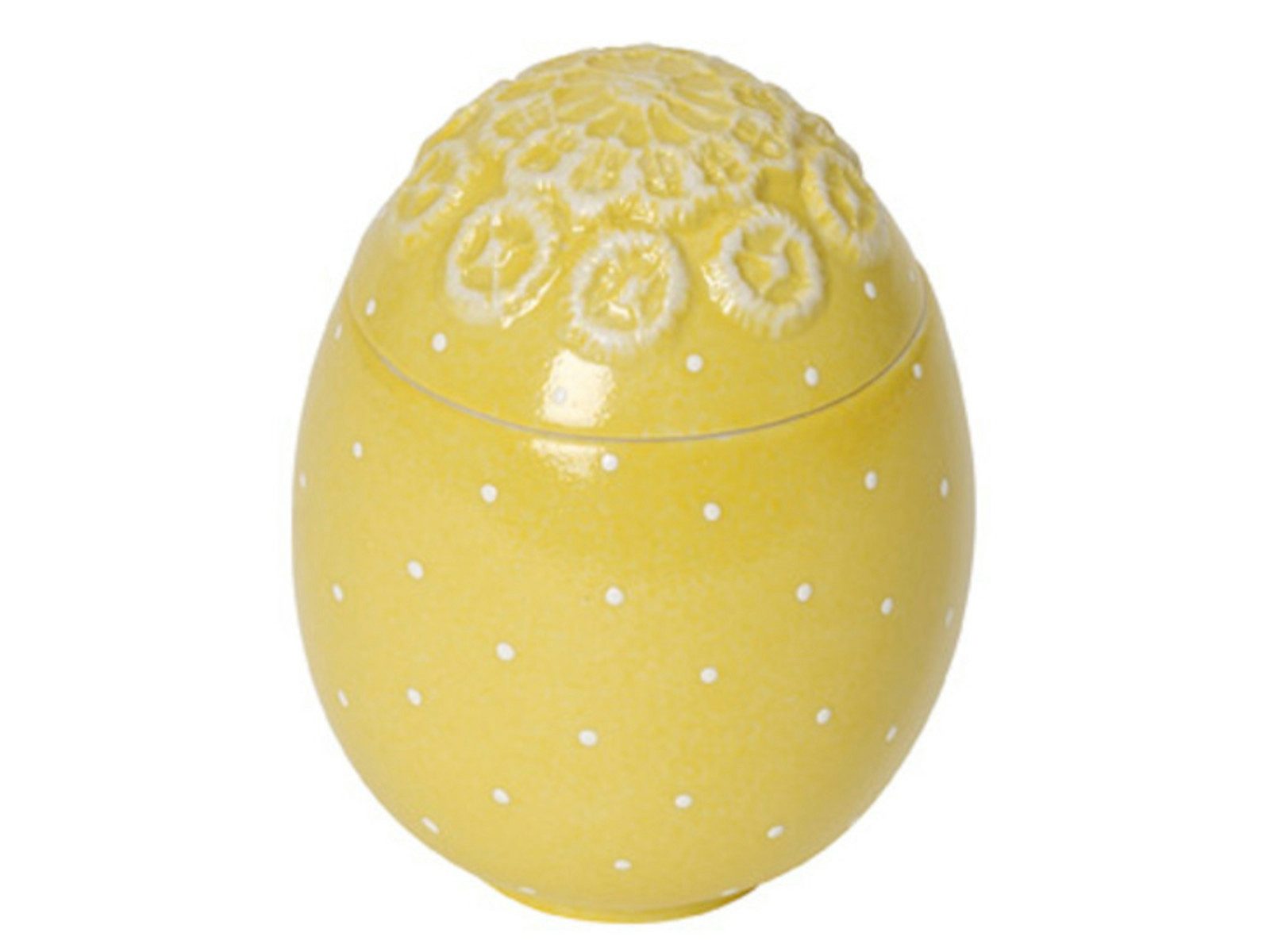 Dekofigur Spring Decoration Eidose gelb 12 cm