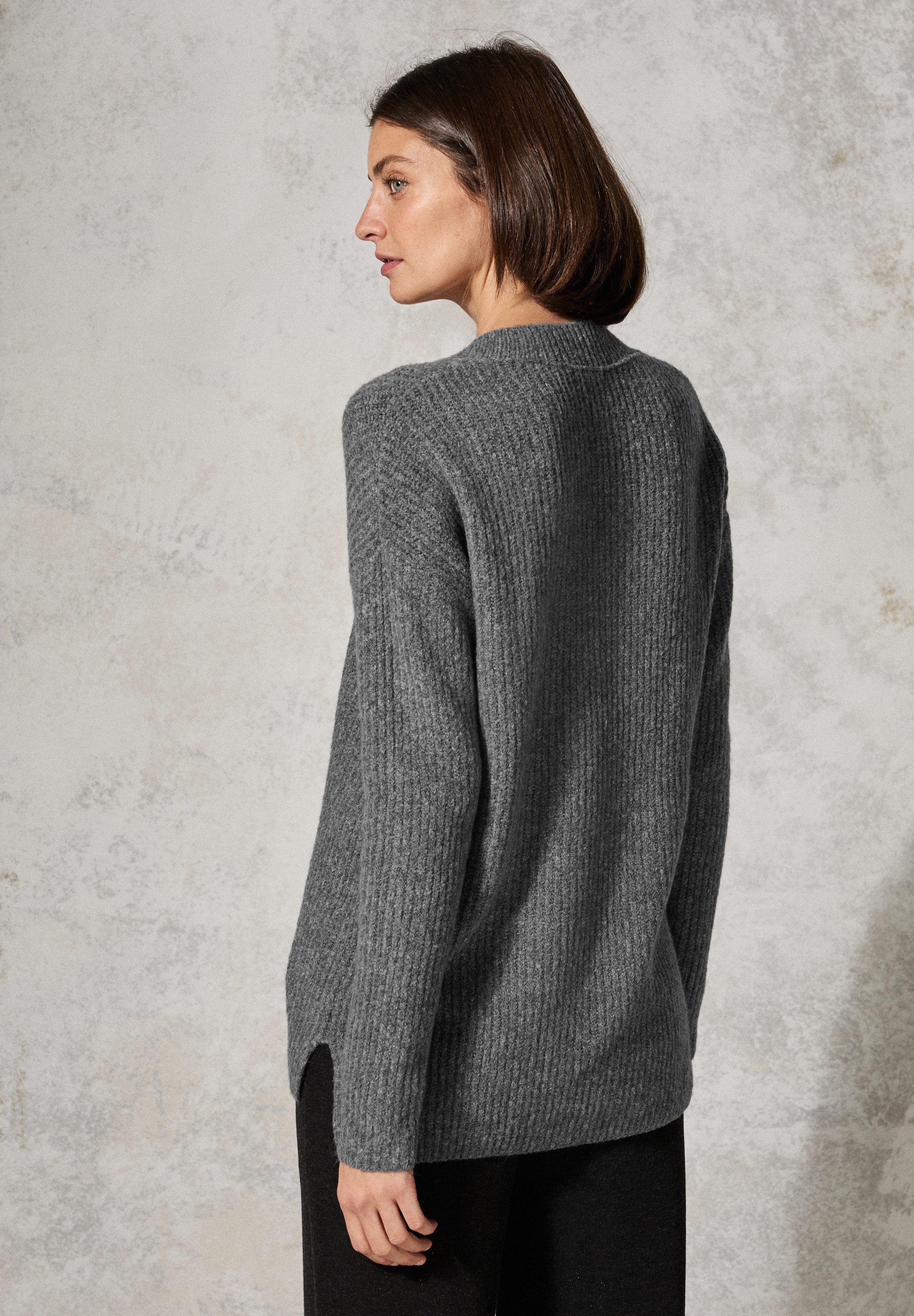 Cecil Rollkragenpullover, im Melange Look günstig online kaufen