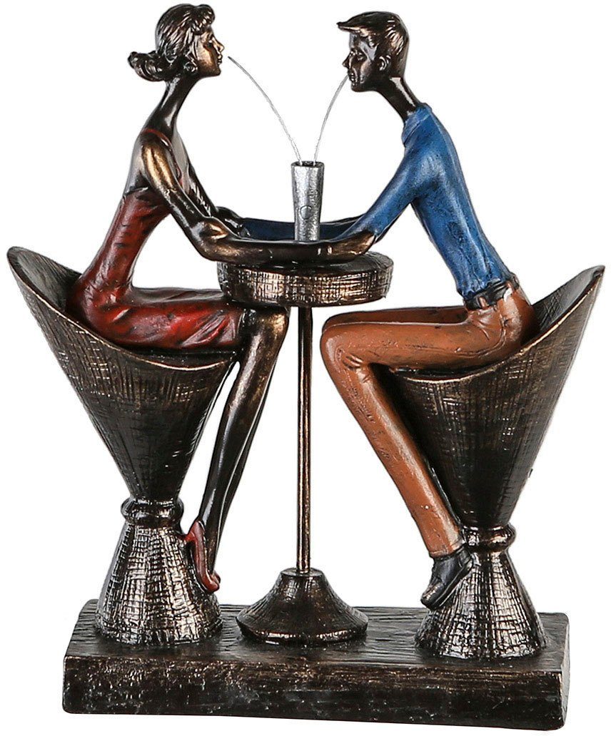 Dekofigur Skulptur "Table for two"