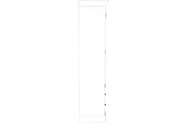 Casa Padrino Vitrine Landhausstil Vitrinenschrank Antik Weiß 110 x 45 x H. 190 cm - Handgefertigte Shabby Chic Vitrine