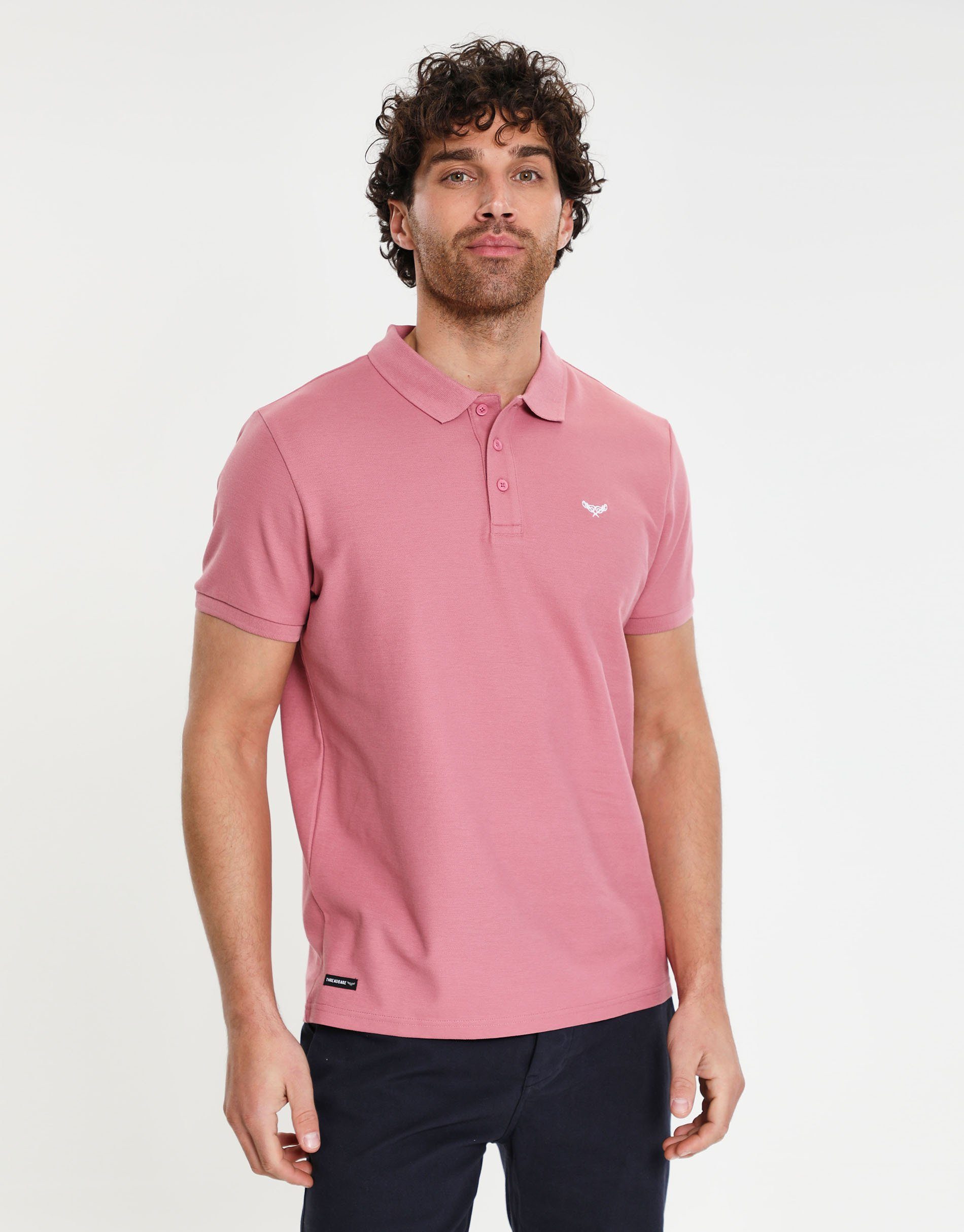 Threadbare Poloshirt THB Polo Regna Pink