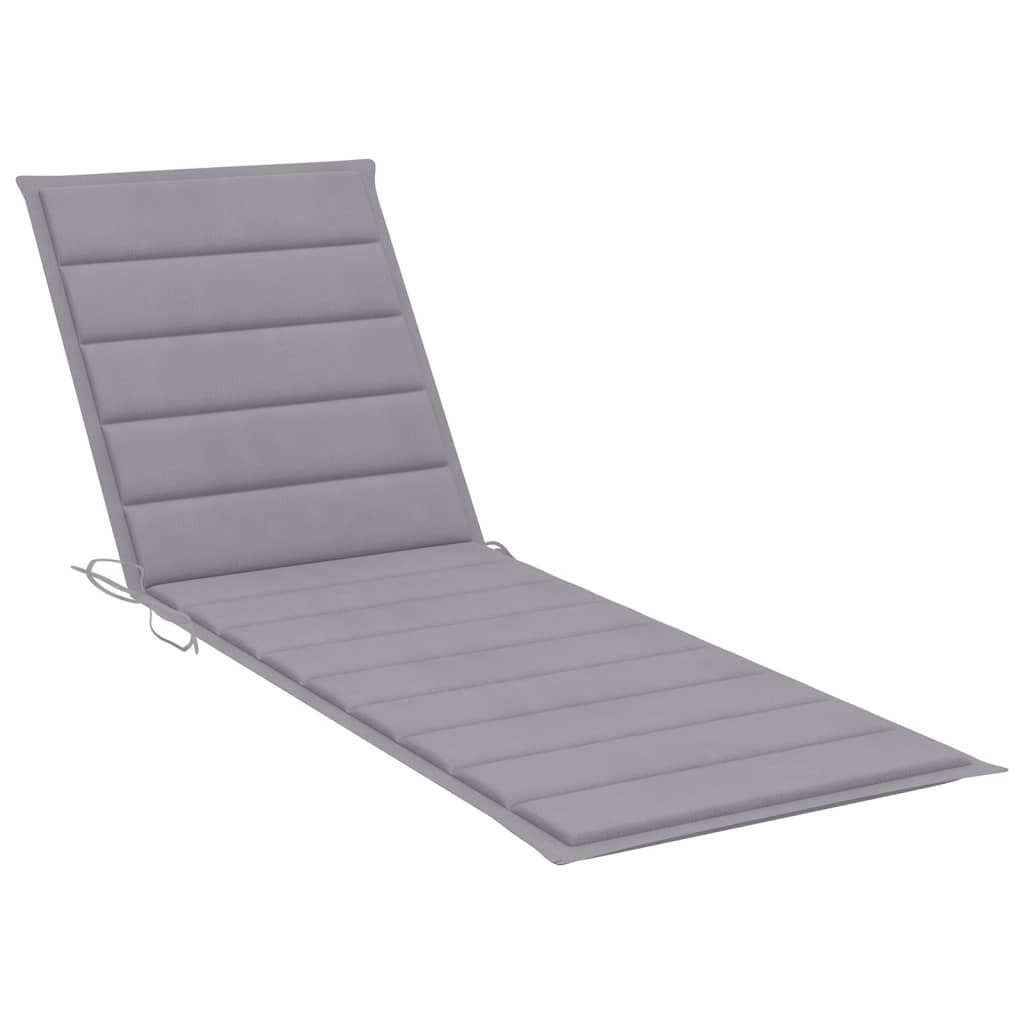 vidaXL Gartenliege Garten-Sonnenliege mit Tisch und günstig online kaufen