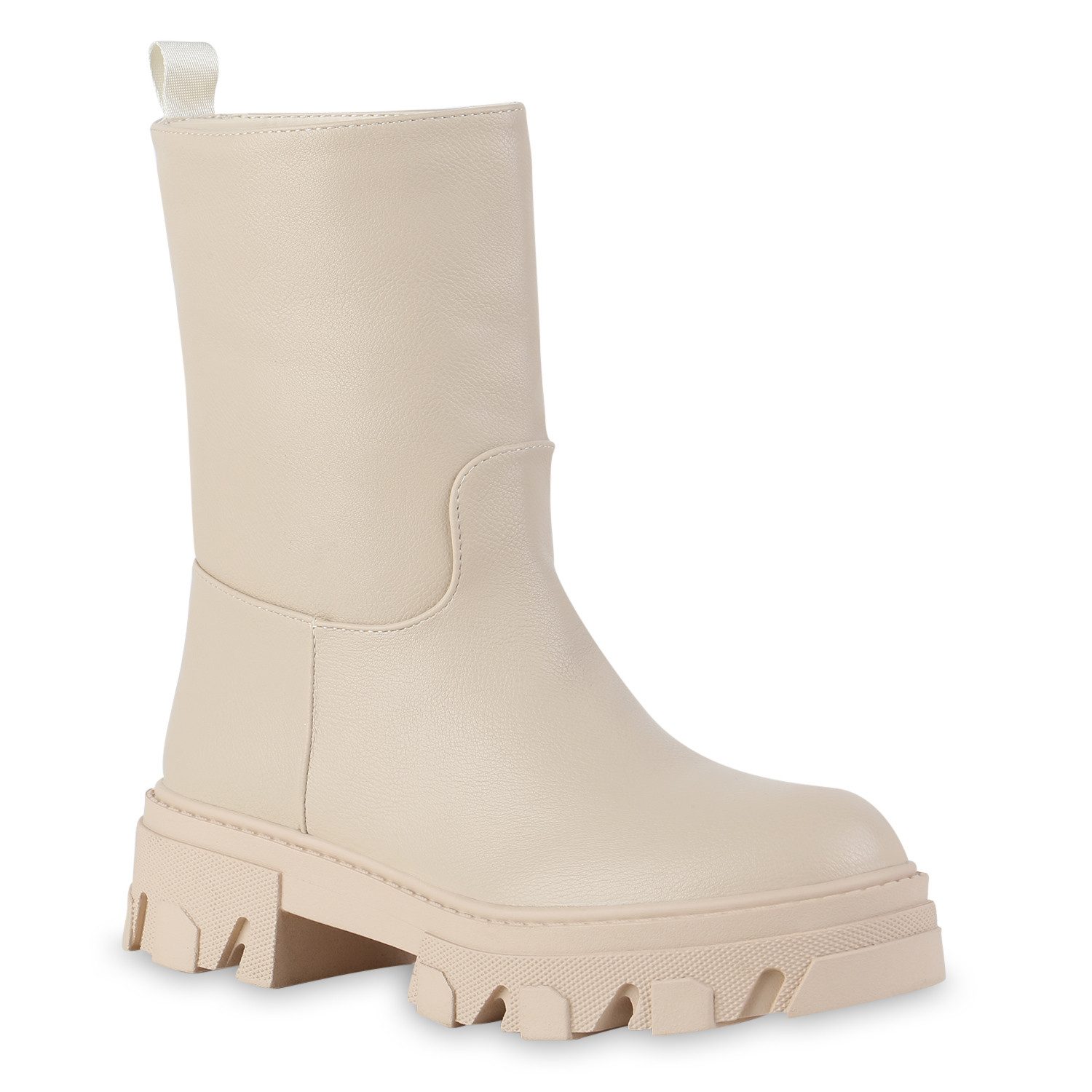 VAN HILL 837805 Plateaustiefel Profil-Sohle günstig online kaufen