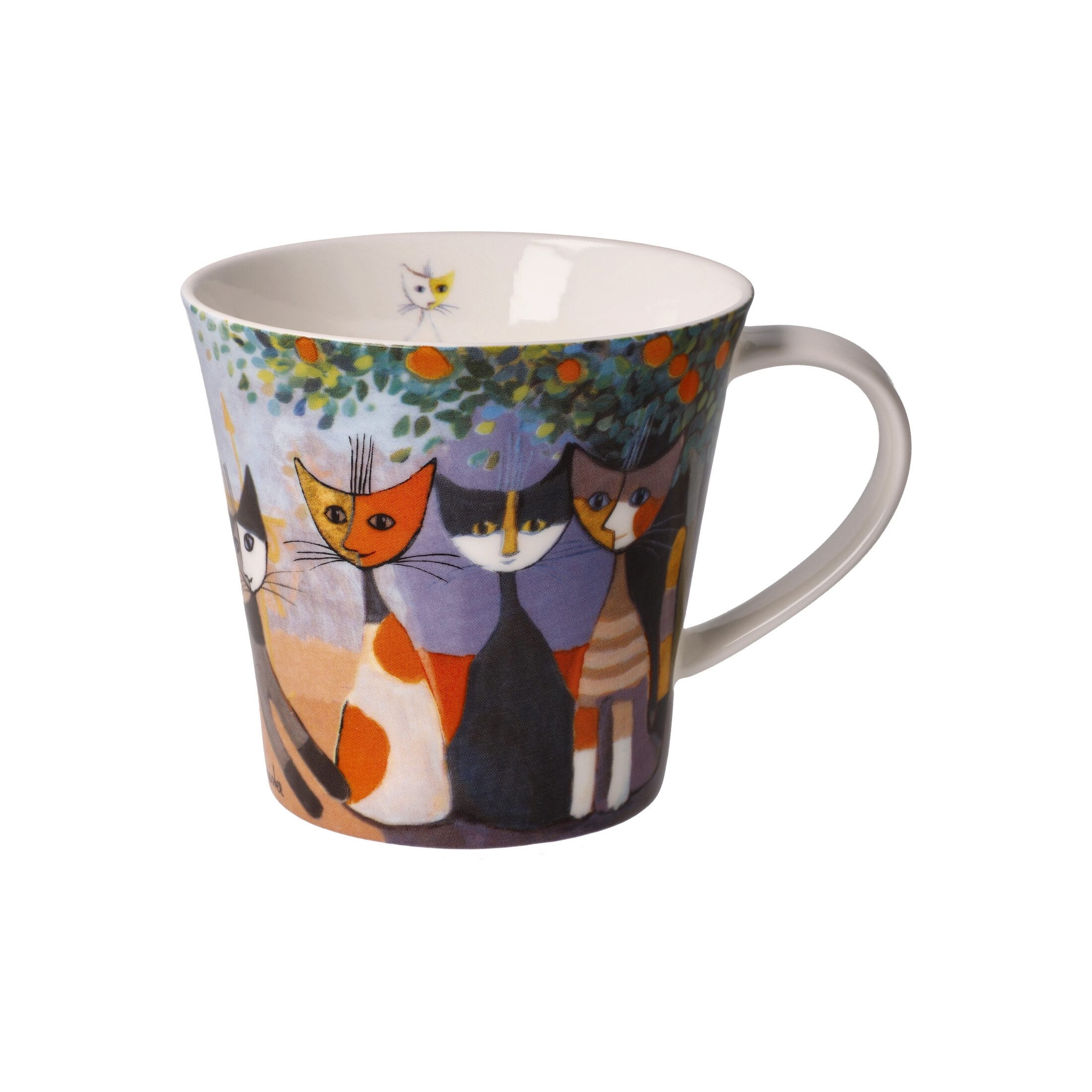 Goebel Tasse Rosina Wachtmeister, Porzellan