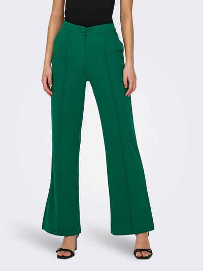 JACQUELINE de YONG Stoffhose Elegante Schlaghose Business Stoffhose Flare Pants JDYGEGGO 6637 in Grün