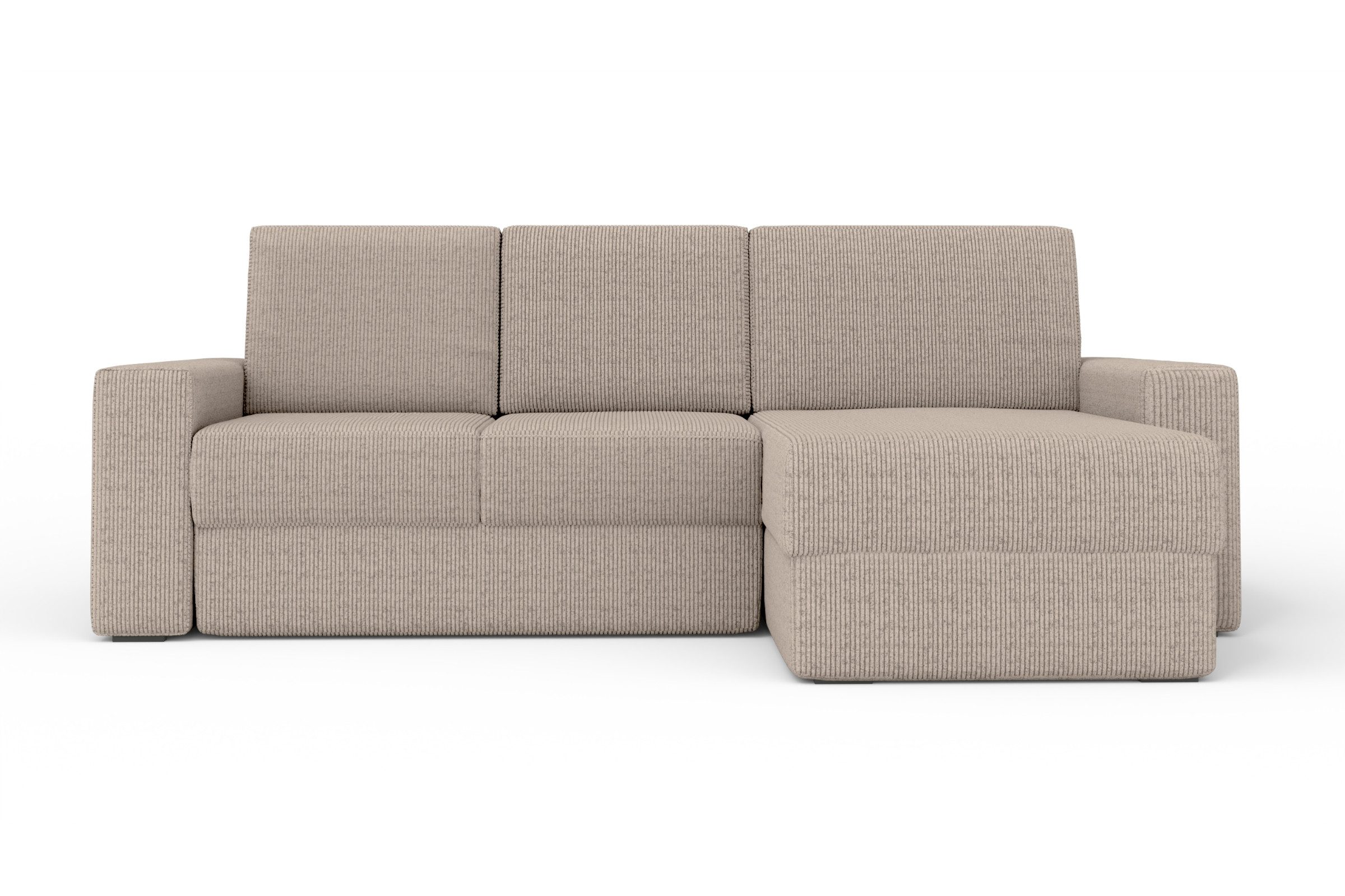 Deine Möbel 24 Wohnlandschaft TOCO Sofa-L Couch-L Ecksofa 240 cm breit, Set 1 Teile, mit Schlaffunktion und integriertem Bettkasten