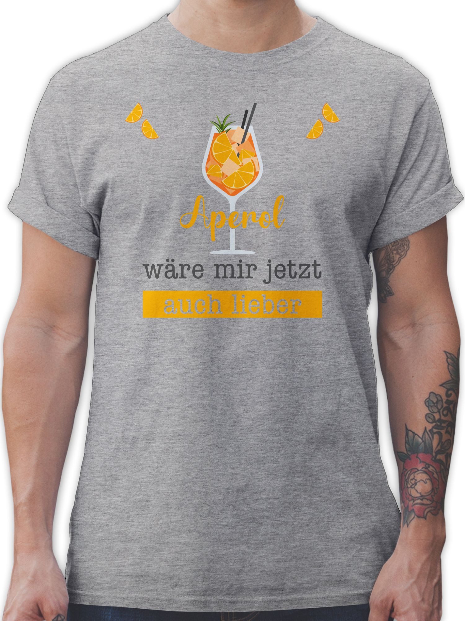 Shirtracer T-Shirt Aperol wäre mir jetzt günstig online kaufen
