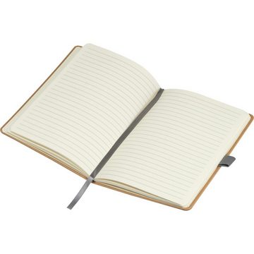 Livepac Office Notizbuch Notizbuch / Cover aus Bambus / DIN A5 / 192 Seiten / Farbe: grau