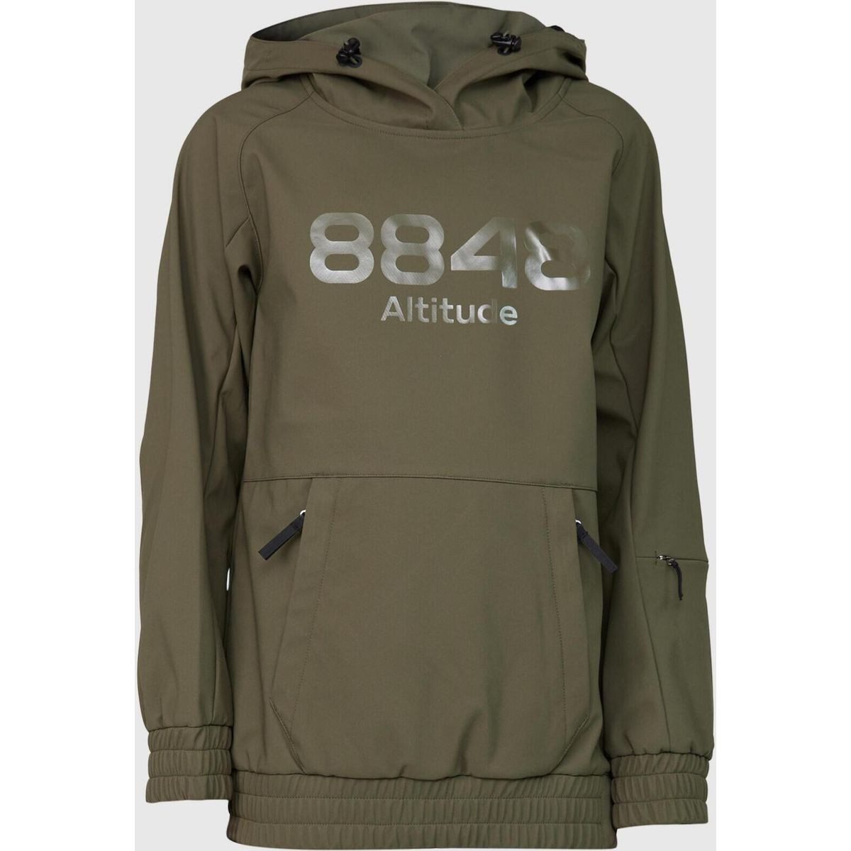 8848 Altitude Skijacke Baldy JR Ski Anorak Kapuzenhoodie für Straße und Skipiste, aus wasserabweisendem