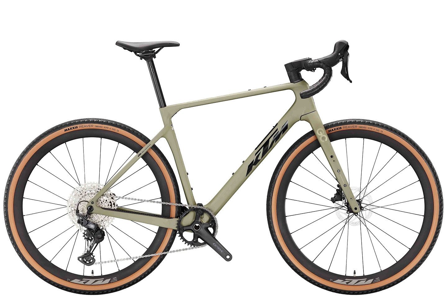 KTM Gravelbike KTM Gravelator Elite grün 2026, 12 Gang SHIMANO GRX RX822-12 SGS shadow+, Kettenschaltung