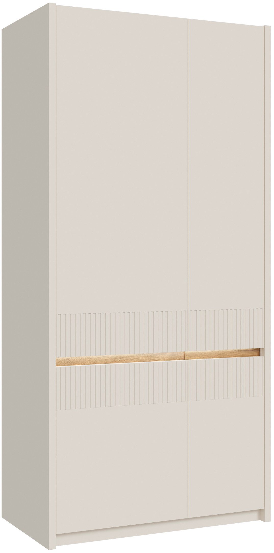 FORTE Garderobenschrank "Oak Squere", (B/H/T ca. 95,3x197,9x52 cm), Kleider günstig online kaufen