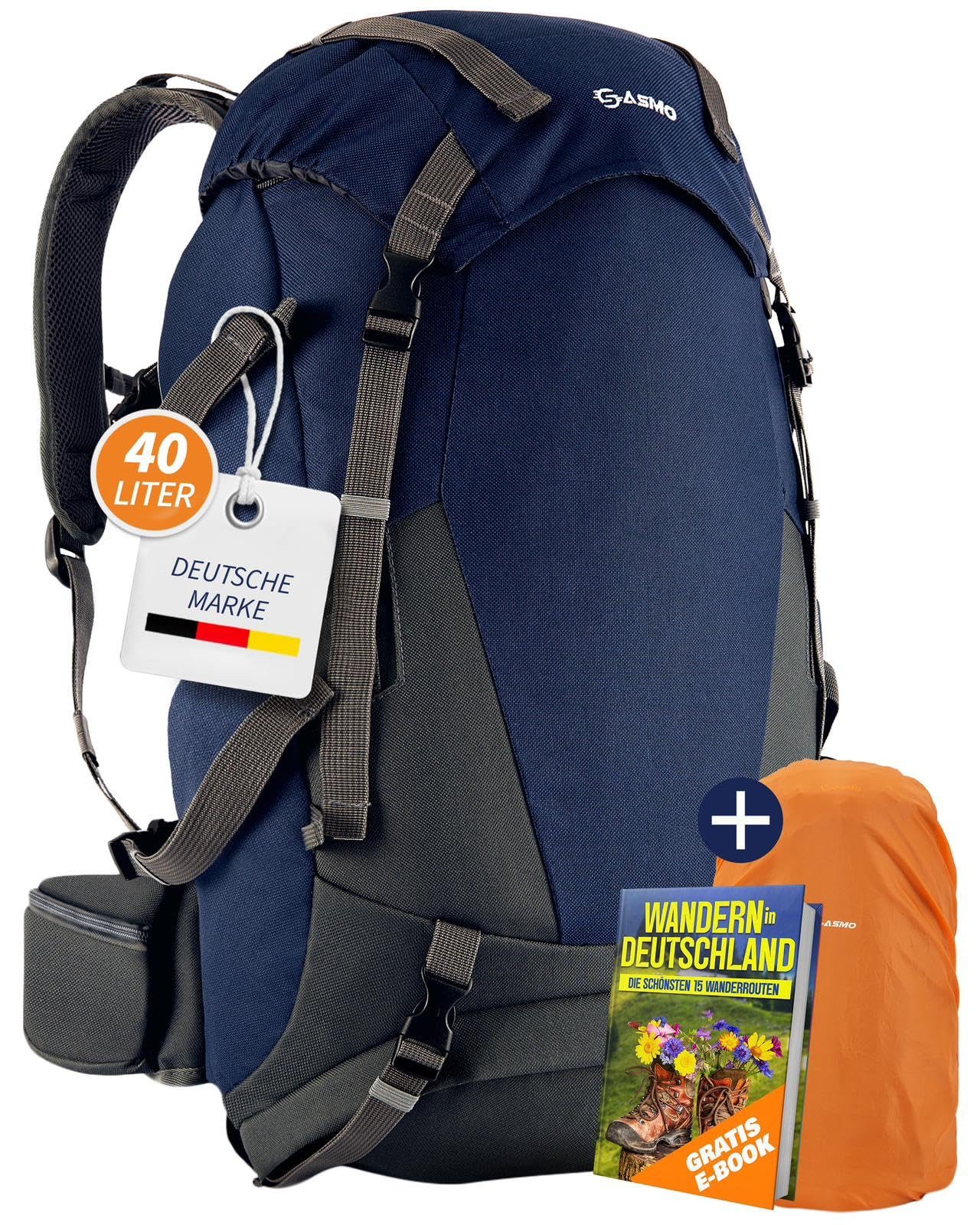 Sasmo Wanderrucksack 40l + 5l Mit günstig online kaufen