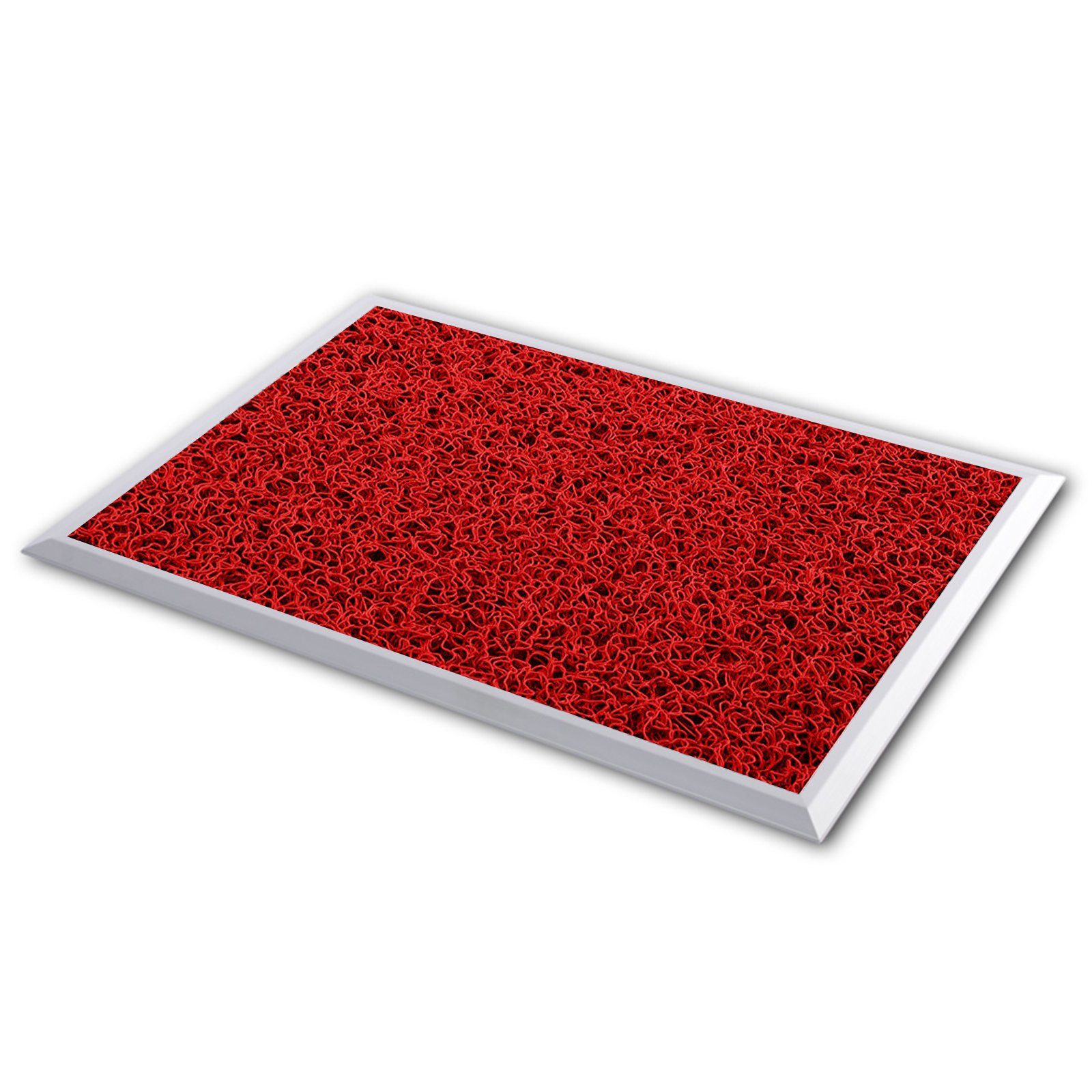 Karat Fußmatte Alu-Desinfektionsmatte Loop Mat Rot, günstig online kaufen