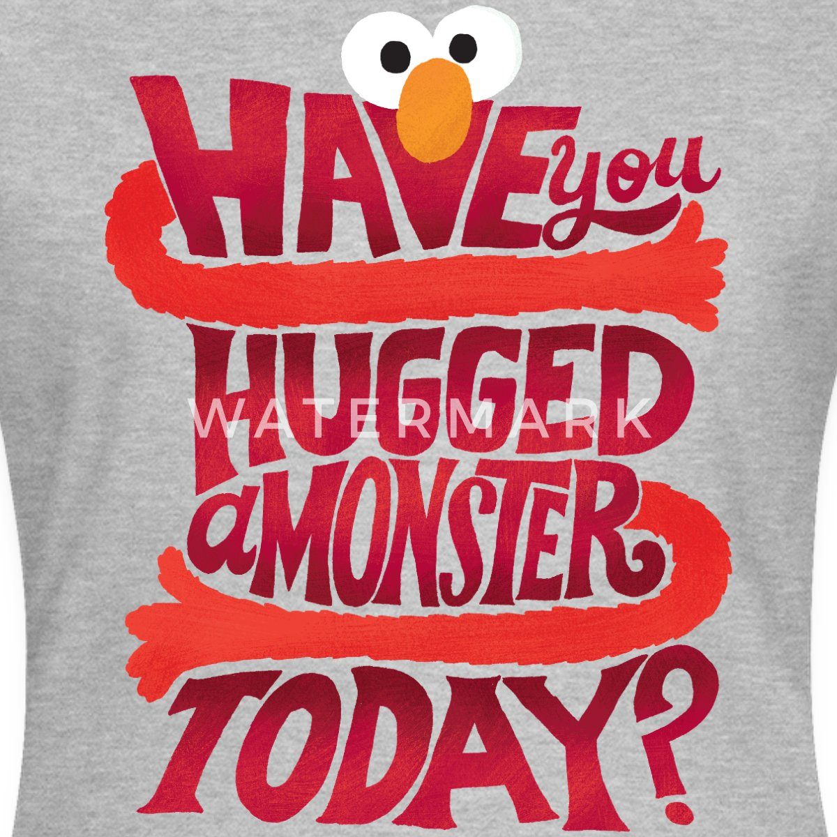 Spreadshirt T-Shirt Sesamstraße Design Have You Hugged A Monster Today Frauen T-Shirt (1-tlg) Slim Fit, fällt klein aus