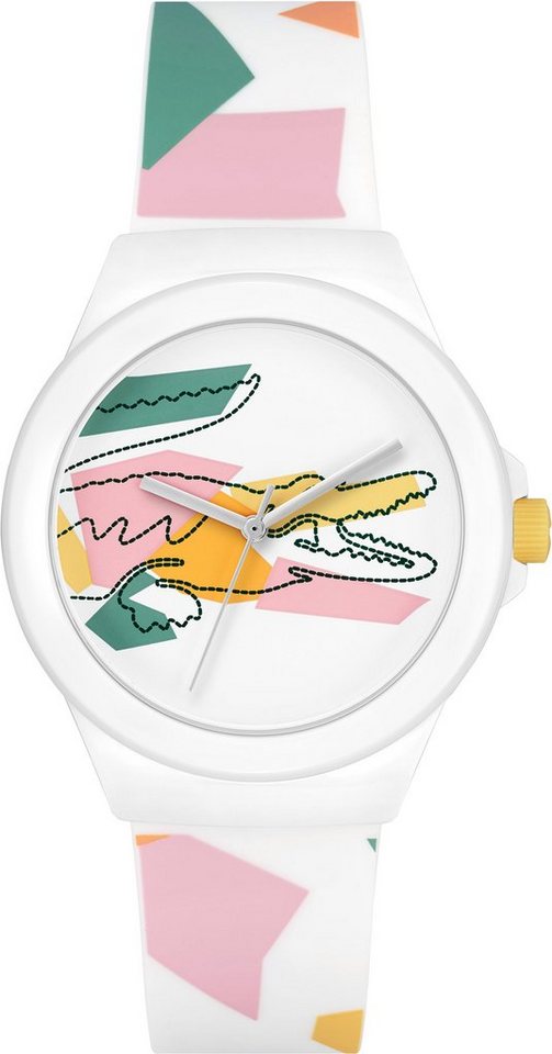 Lacoste Quarzuhr Neocroc, 2001219, Gehäuse aus Kunststoff, Gehäuse-Ø ca. 38  mm