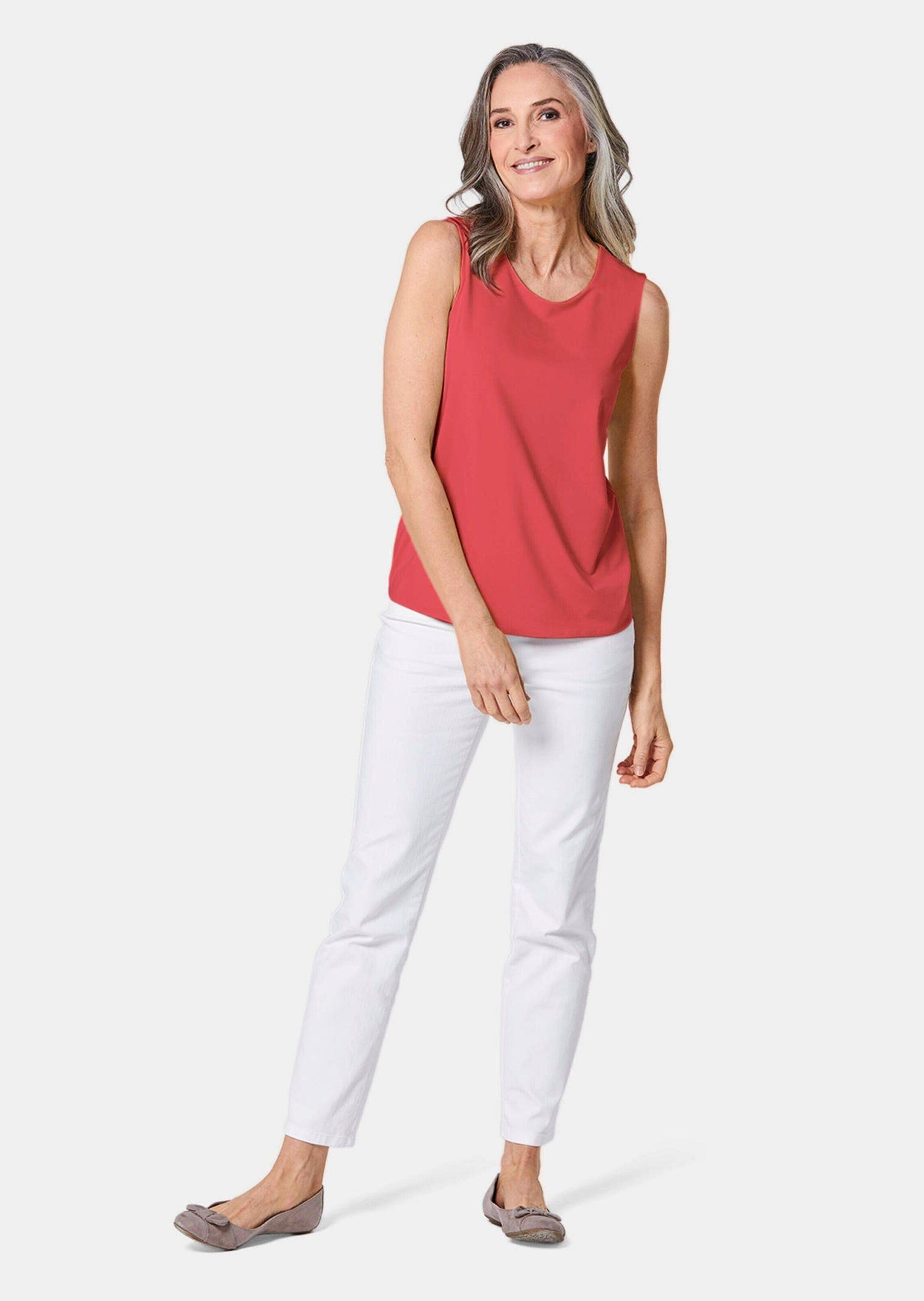 GOLDNER Shirttop Gepflegtes Top in formstabiler günstig online kaufen
