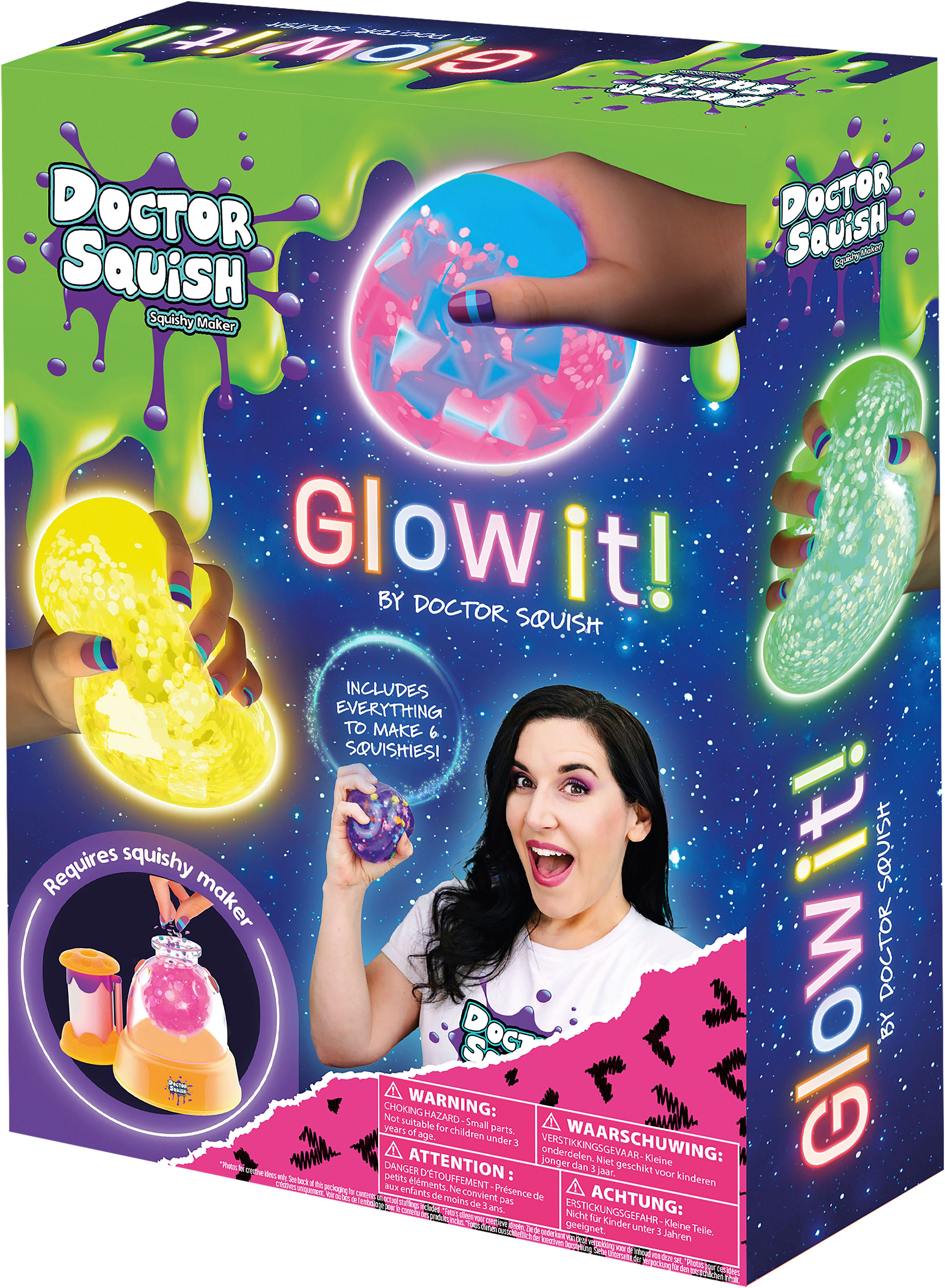 BOTI Kreativset Squishy Maker Glow Nachfüllpackung, leuchtet im Dunkeln