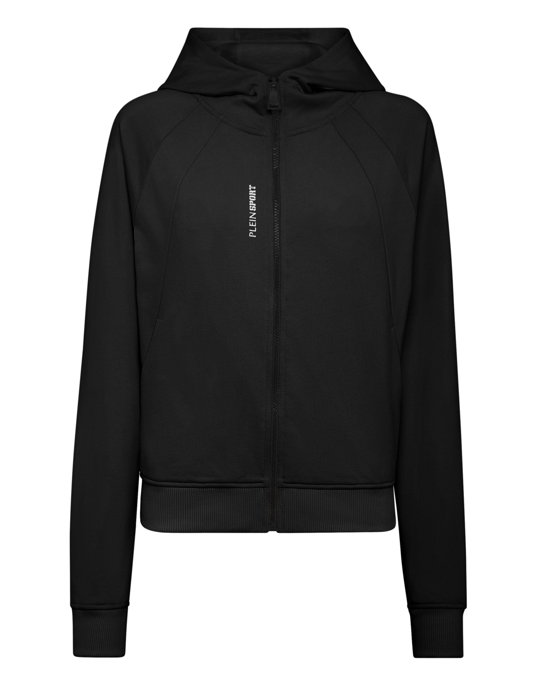 PLEIN SPORT Kapuzensweatjacke Sweatjacke mit Kapuze günstig online kaufen