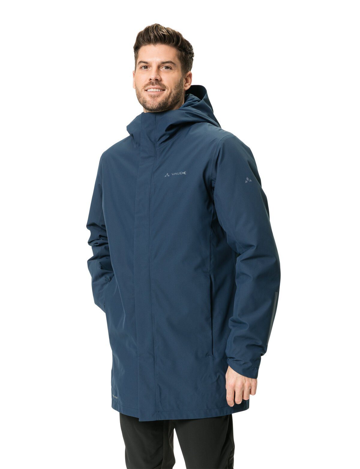 VAUDE Outdoorjacke Men's Cyclist Padded Parka (1-St) wetterfester Winterman günstig online kaufen