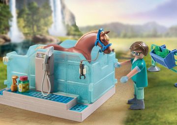 Playmobil® Konstruktions-Spielset Reittherapie & Tierarztpraxis (71352), Horses of Waterfall, (164 St)