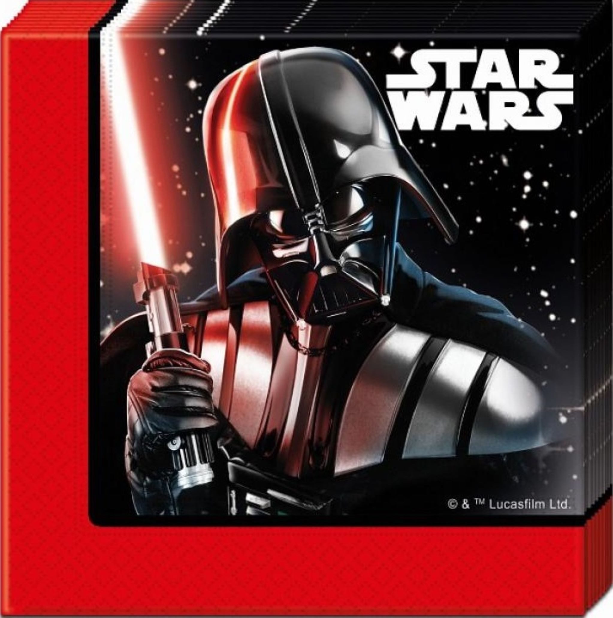 Procos Papierserviette Star Wars Vader Servietten 33 cm