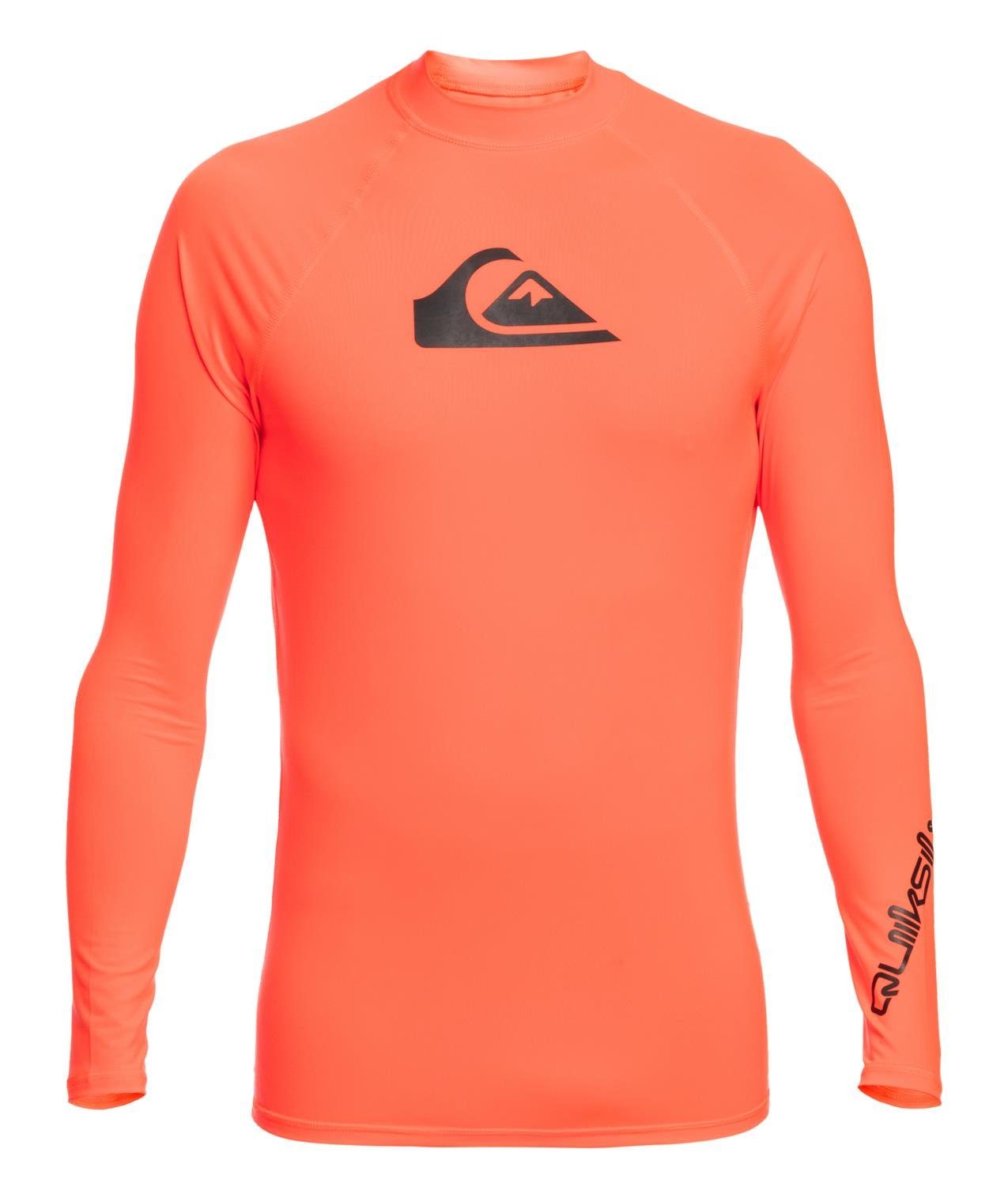 Rash Quiksilver Rash KVJ0 Coral AllTime Fiery Quiksilver Guard Herren M SFSH Guard