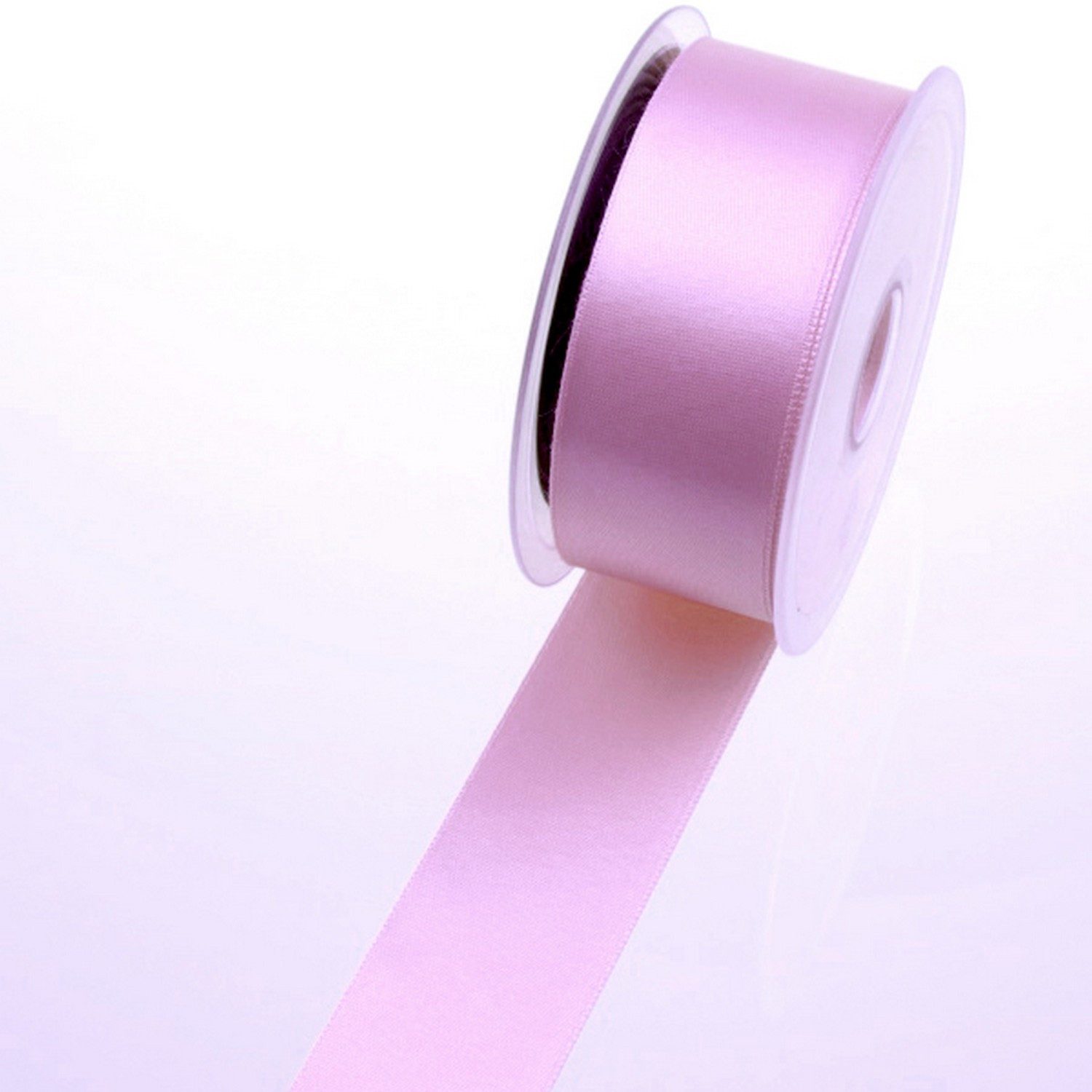 Deko AS Dekoband Satinband rosa - 38 mm Breite auf 25 m Rolle - 43138 203-R