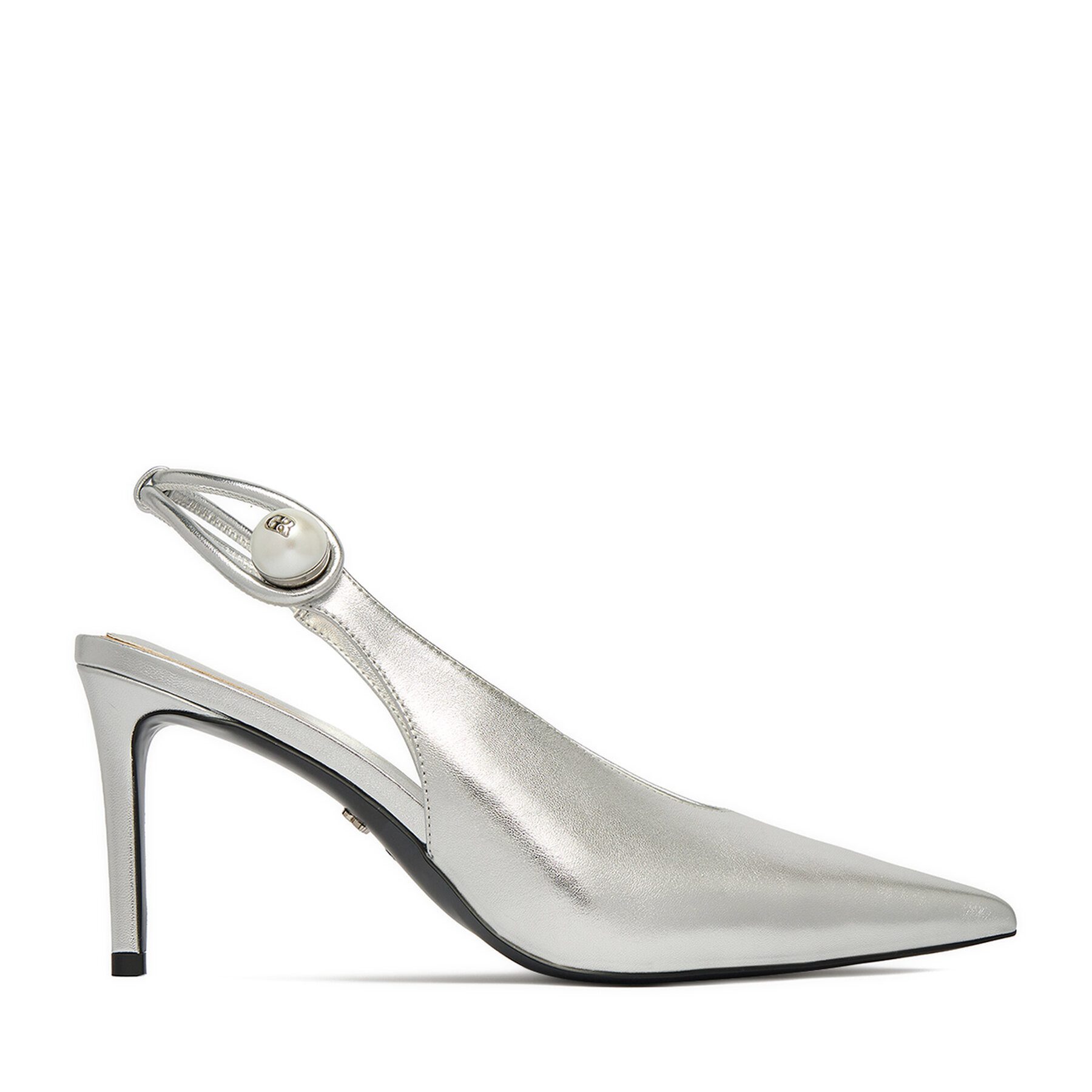 GINO ROSSI Silberne Damen-Pumps von Gino Rossi High-Heel-Stiefel