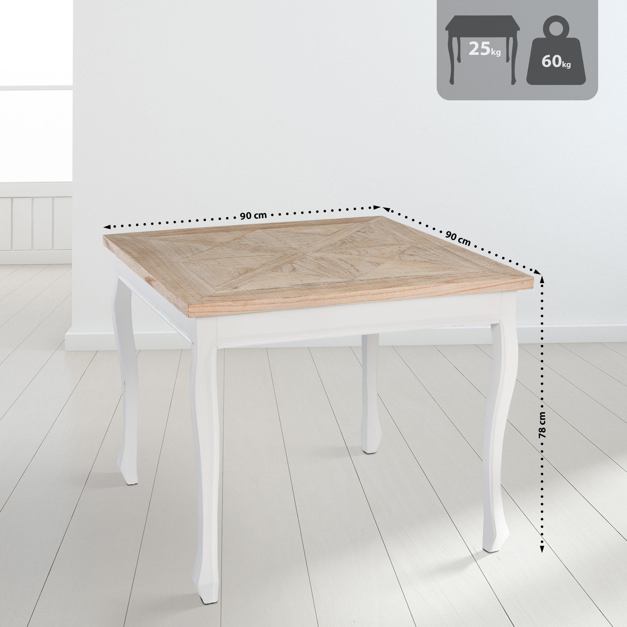 TPFLiving Esstisch Orvion (Nachhaltiges Holz – günstig online kaufen