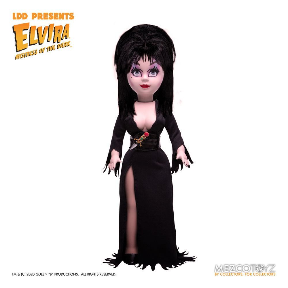 MEZCO Sammelfigur Living Dead Dolls Elvira Herrscherin der Dunkelheit 25 cm Puppe