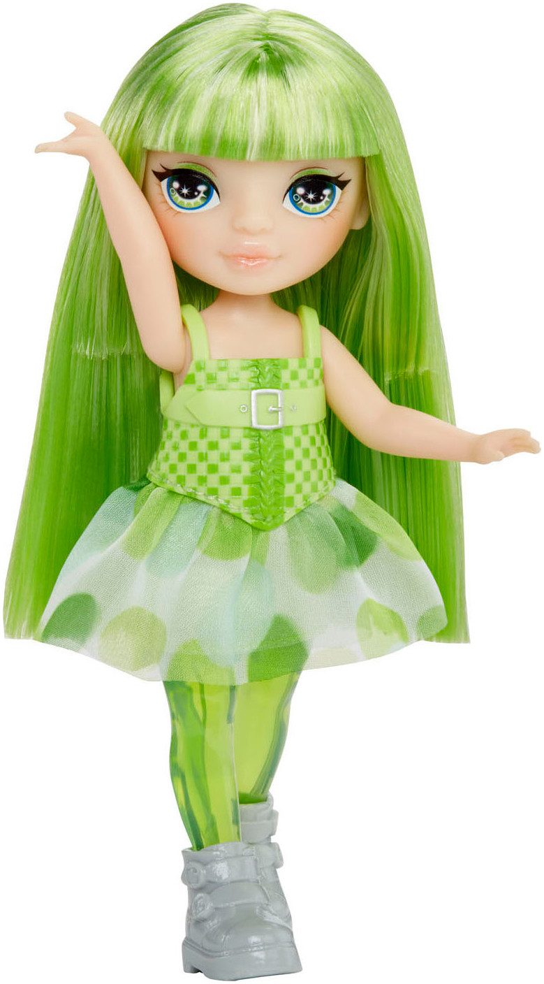 Rainbow High Minipuppe Littles Rainbow Fantasy Fairies Doll- Emerald (Green)