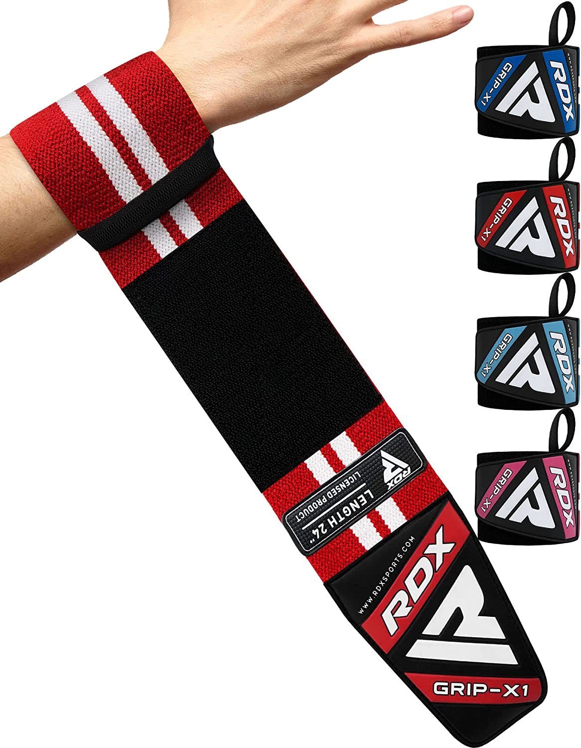 RDX Handgelenkschutz RDX Handgelenkbandagen Fitness Kraftsport, Weightlifting straps