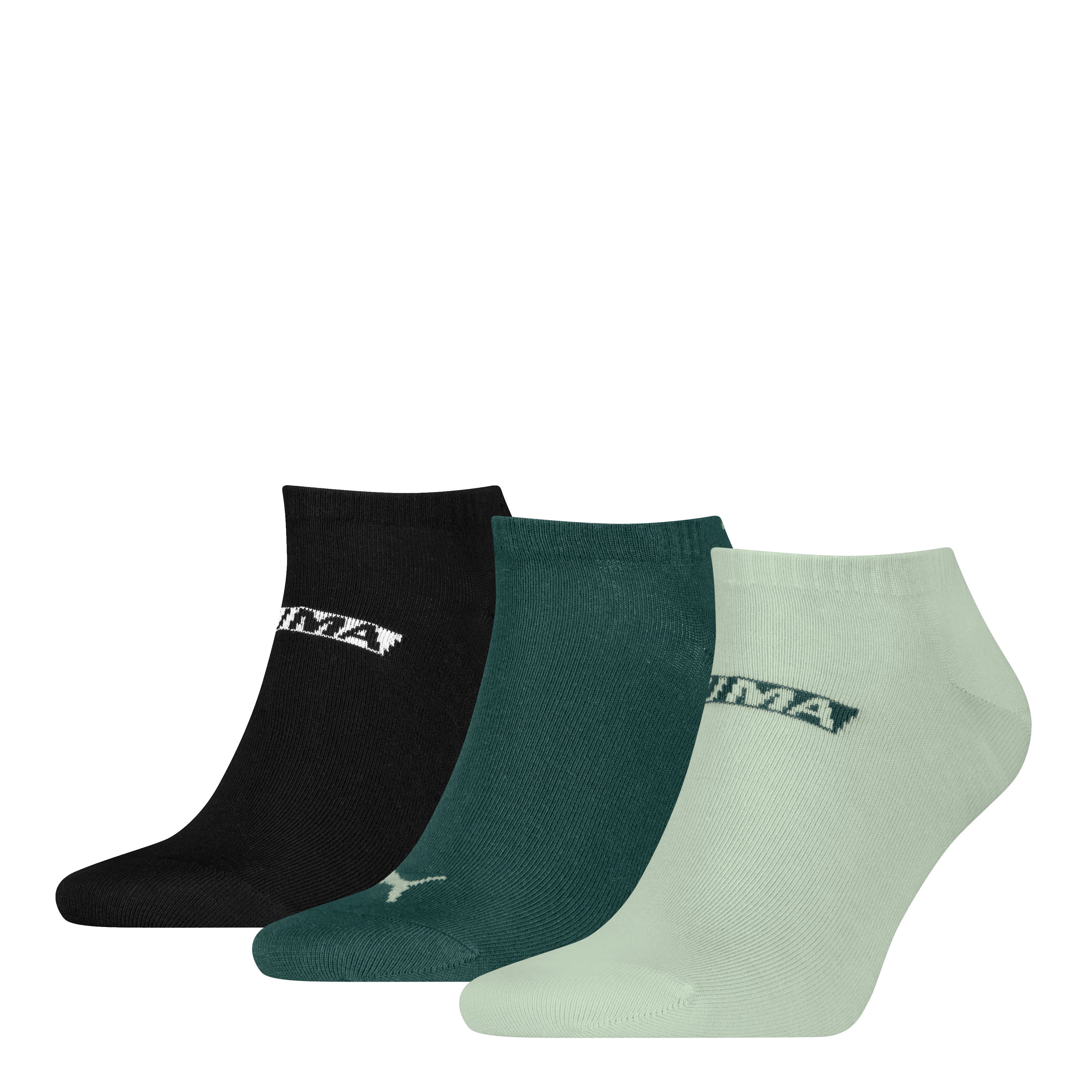 PUMA Sneakersocken PUMA UNISEX LOGO STACKING SNEAKER (3 Paar)
