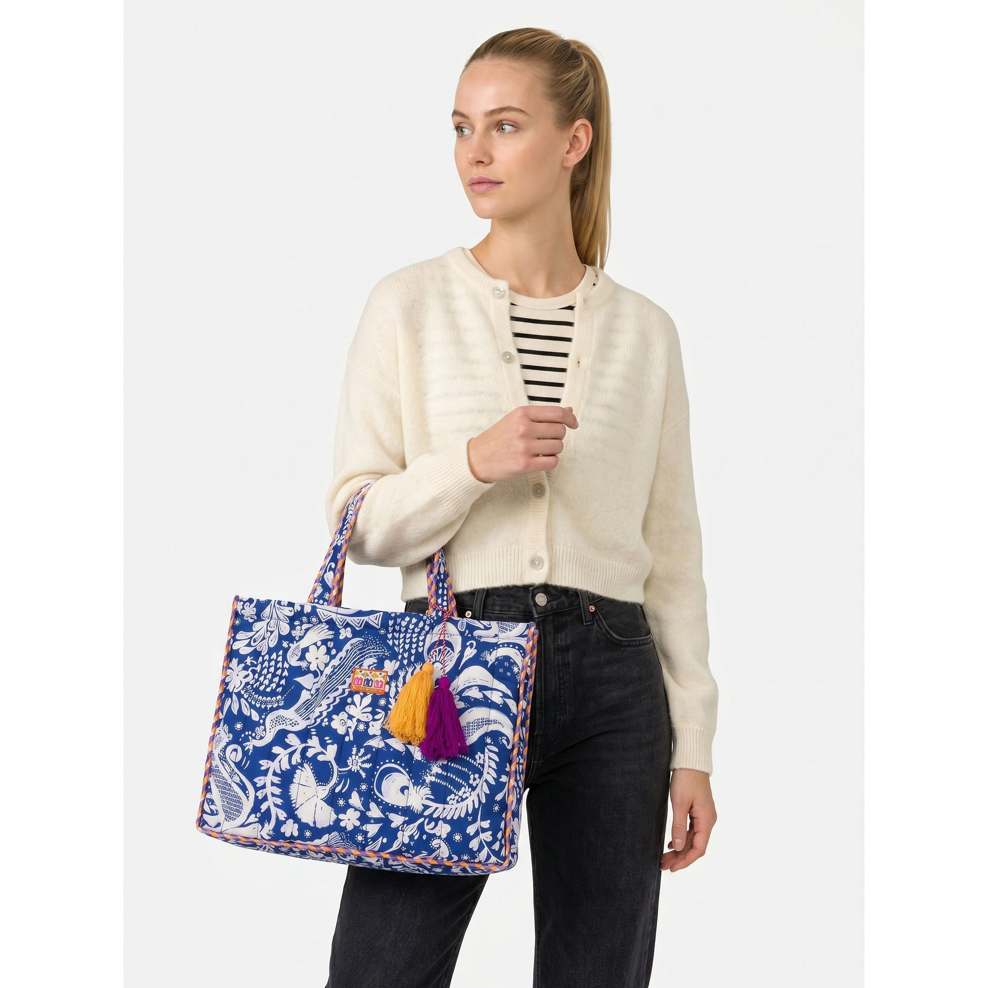 Oilily Schultertasche Kala, Baumwolle