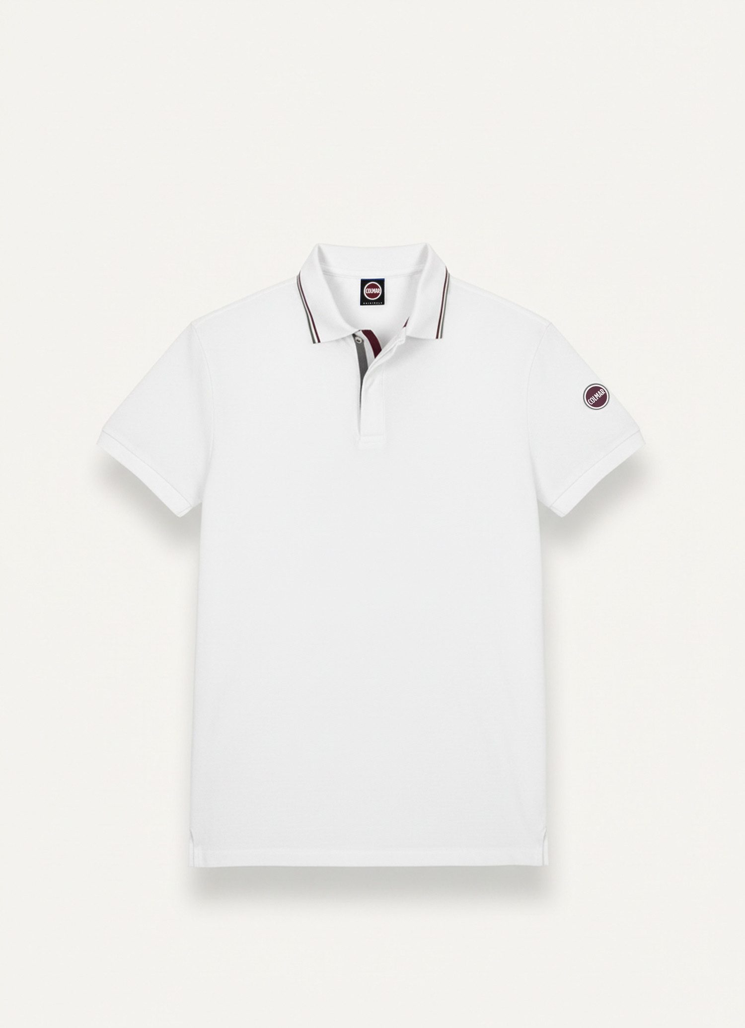 Colmar Poloshirt MENS KNITTED SHIRT aus Baumwolle, verdeckte Knopfleiste, regular fit
