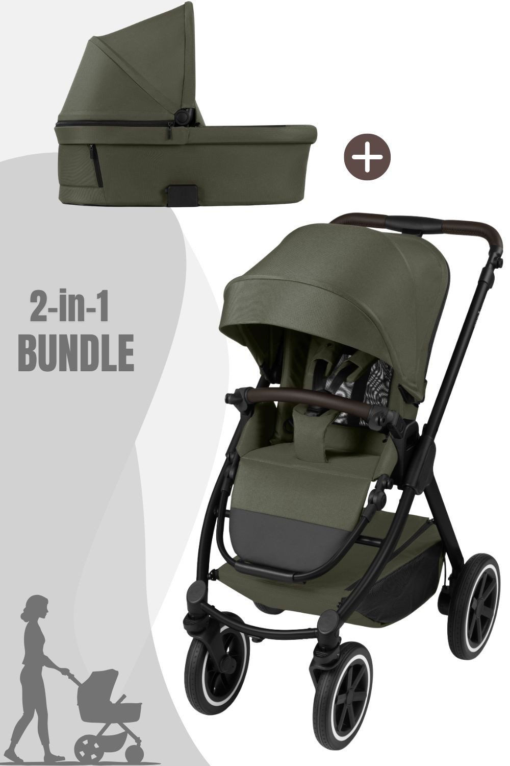 ABC Design Kombi-Kinderwagen Samba 2 Kombikinderwagen Set inkl. Tragewanne