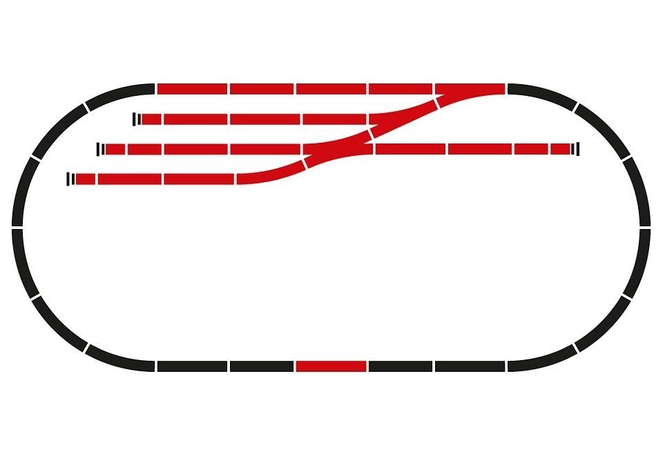 Märklin Gleise-Set Märklin Start up - C-Gleis-Ergänzungspackung - C5 - 24905, H0