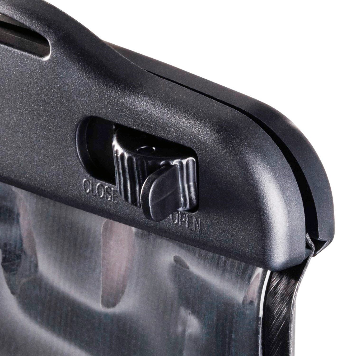 Hama Handyhülle Wasserdichte Outdoor-Tasche Handy-Hülle, wasserdicht für Camping Outdoor Freizeit Karabinerhaken Trageschlaufe