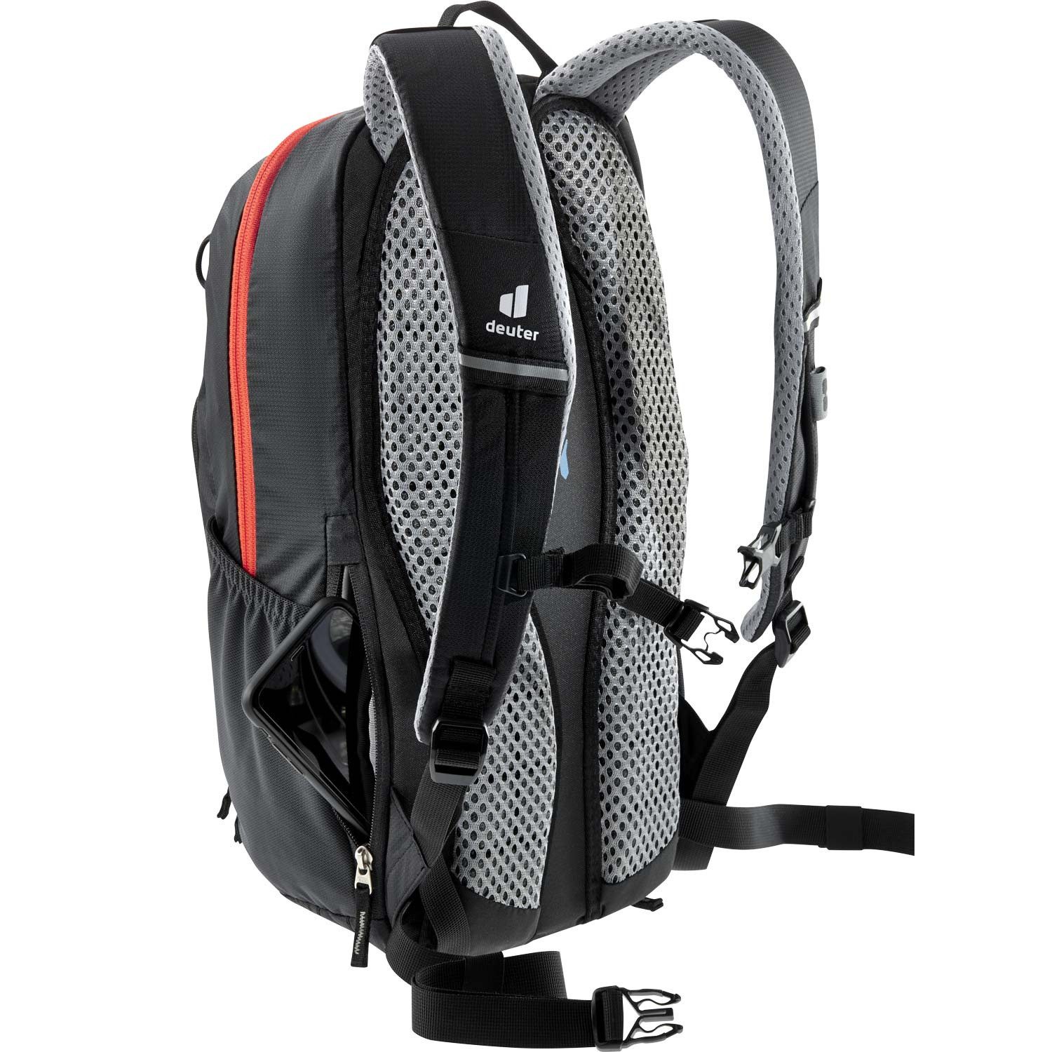 deuter Freizeitrucksack Deuter Fahrrad Rucksack Bike1 14 Black (1-tlg)