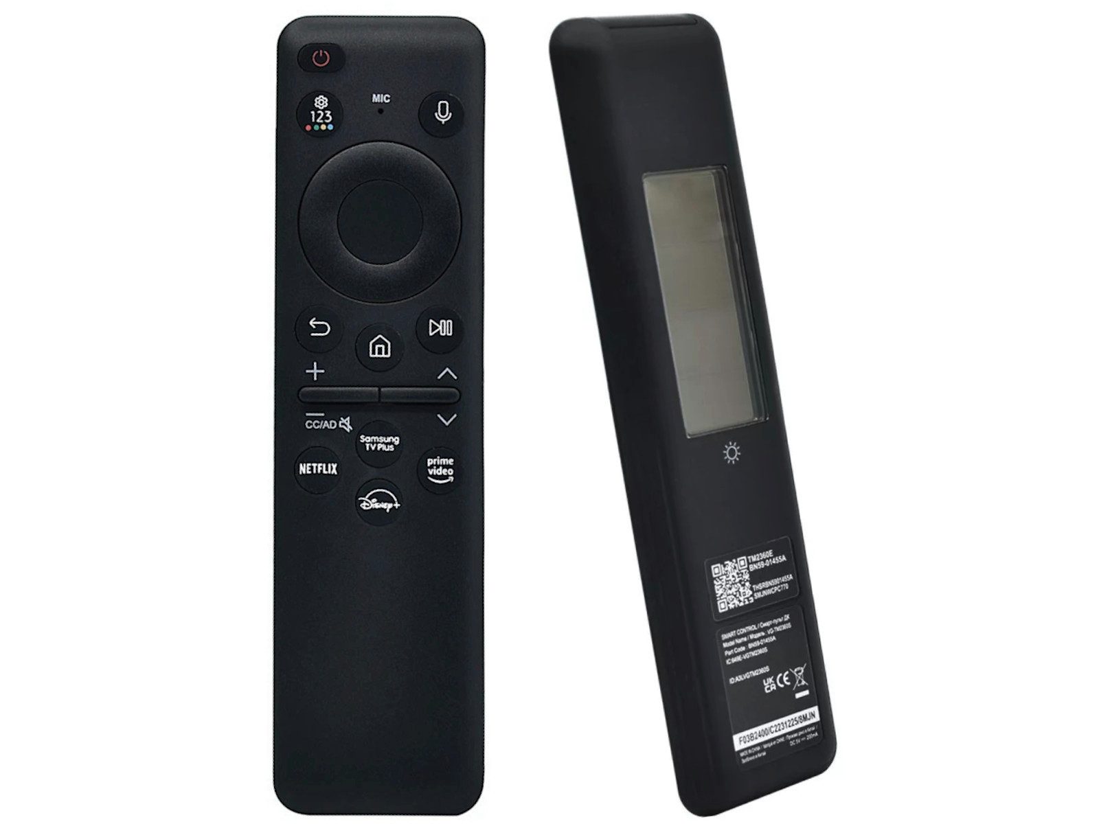 azurano Ersatz für SAMSUNG BN59-01455E Fernbedienung (BN59-01455E, BN59-01455A, TM2360E, BN59-01500M, SOLAR, USB-C)