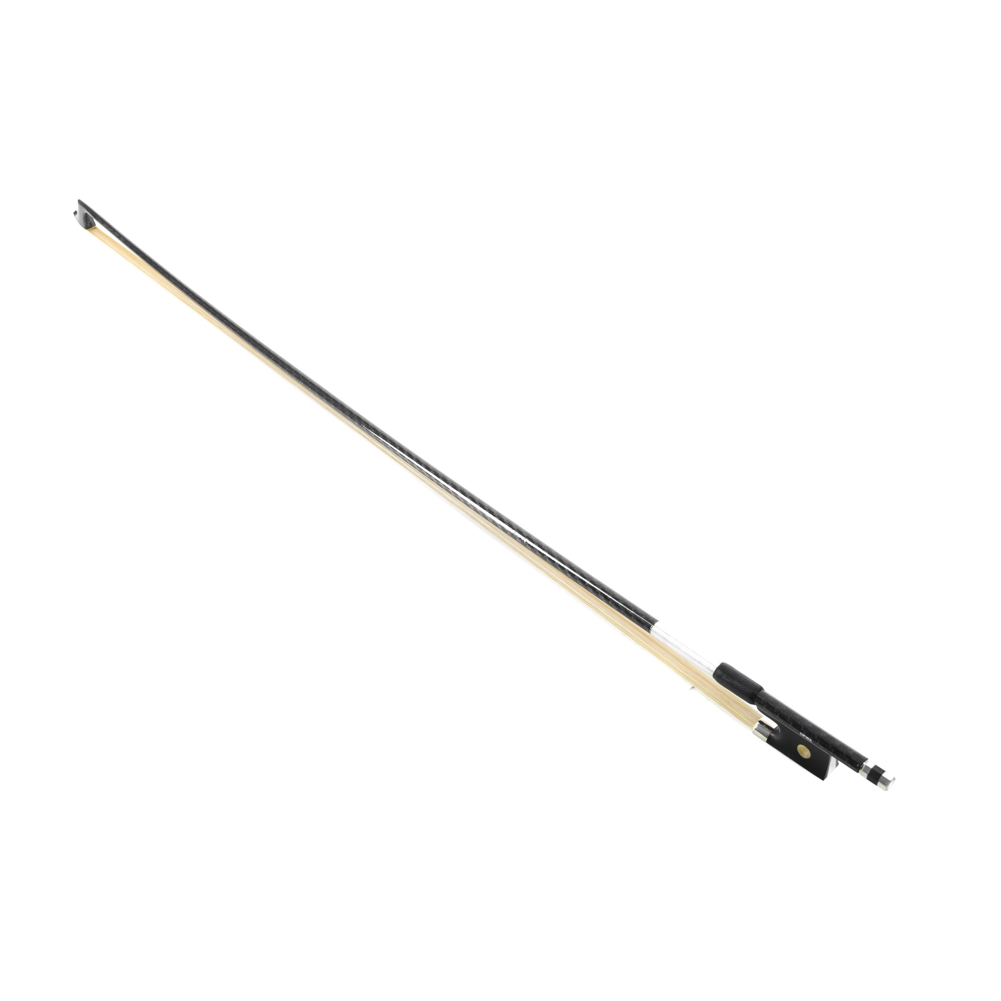 Gewa Plektrum, Violinbogen Carbon Advanced 4/4 rund - Bogen für Violinen