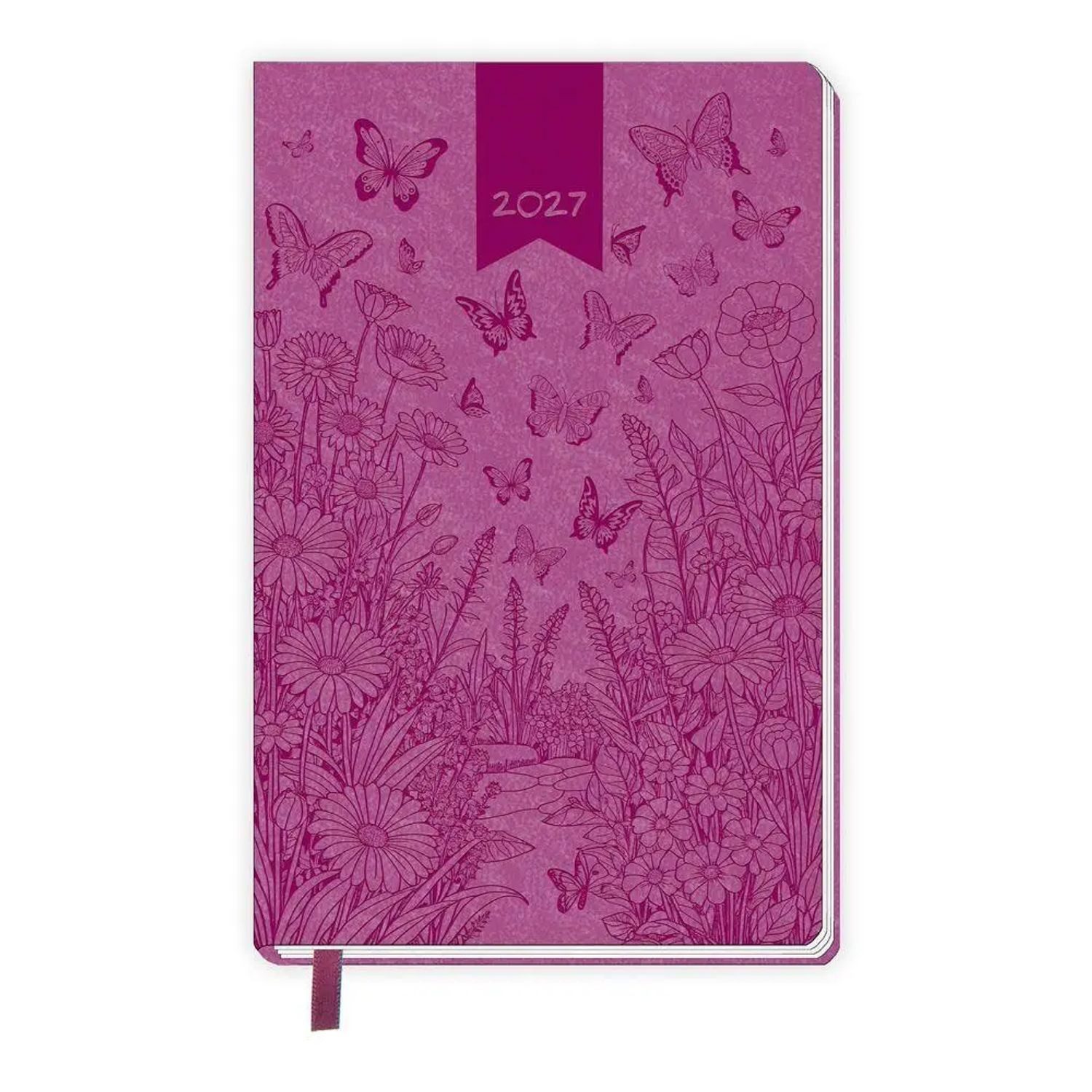 Trötsch Verlag Taschenkalender TRÖTSCH - Taschenkalender A6 Soft Touch Schmetterlinge 2027