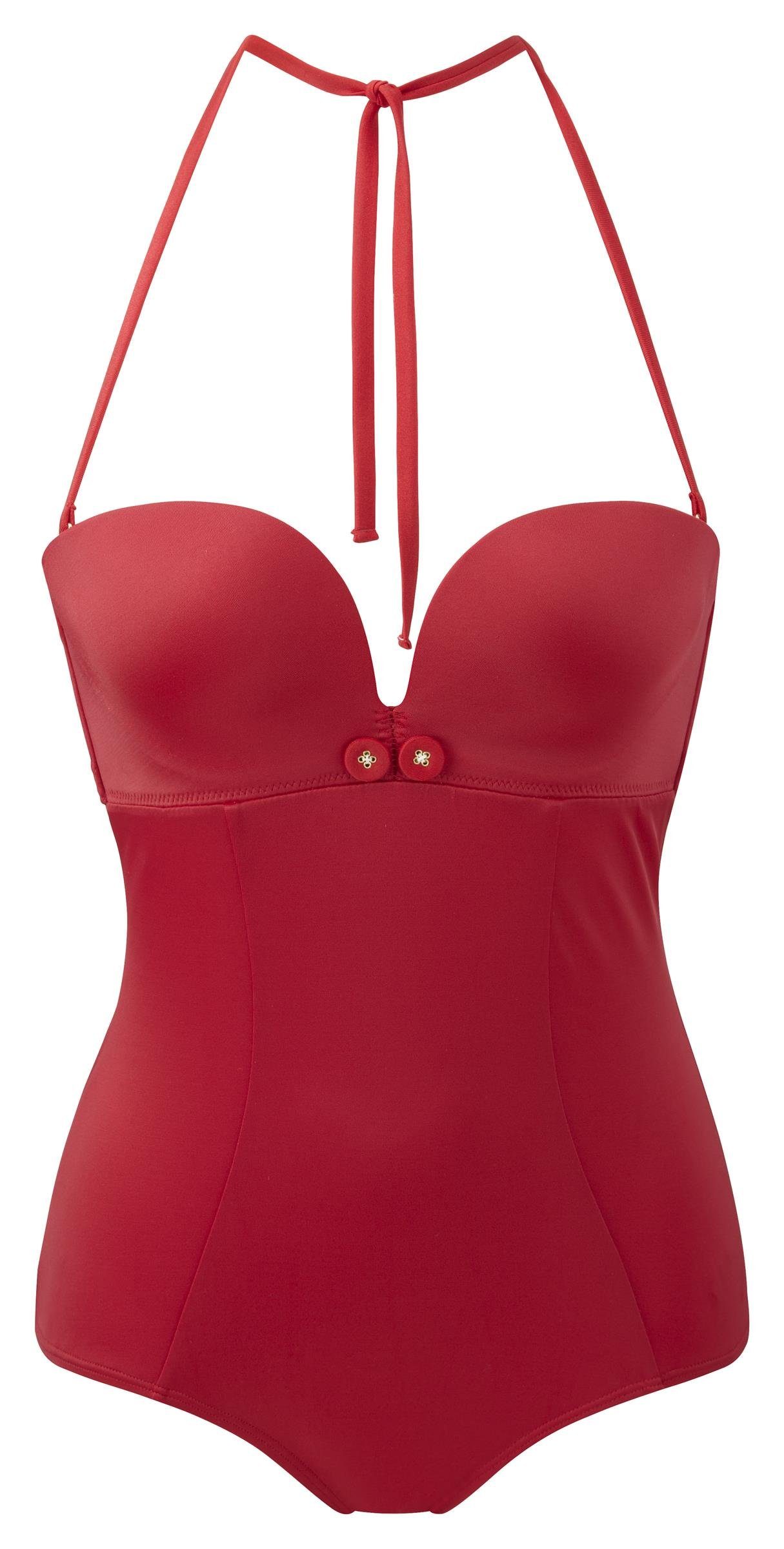 Gossard Badeanzug Gossard Swimwear Retro Button günstig online kaufen