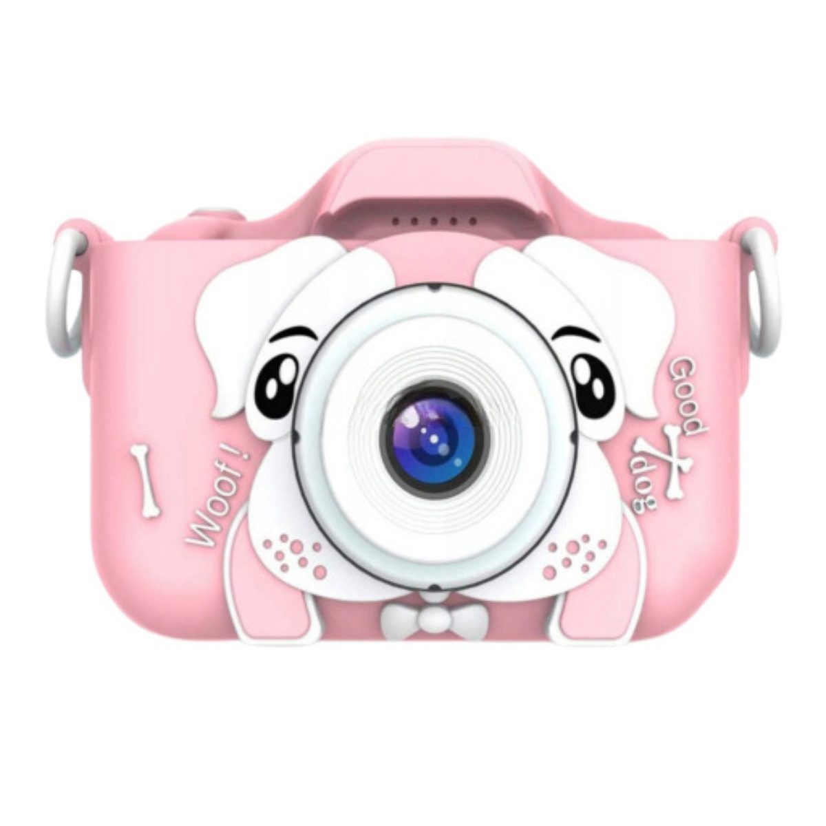 R2 Invest X5 Digitalkamera mit 2 Zoll IPS Display 3 MP Foto und 1080p Video Kinderkamera (3 MP, inkl. Kinderkamera mit Zubehör, Full-HD-Videoaufnahme, IPS-Display)