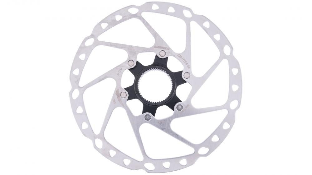 Shimano Bremsscheibe Shimano Deore SM-RT64 180 mm silber/schwarz - leistungsstarke Bremssch