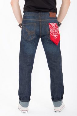 KingKerosin Regular-fit-Jeans Robin mit leichter Used Waschung