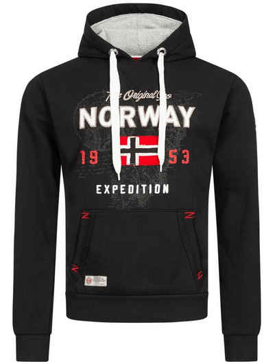Geo Norway Hoodie Kapuzen Pullover Sweat Hoodie Sweatshirt Kapuzensweatshirt Sweater