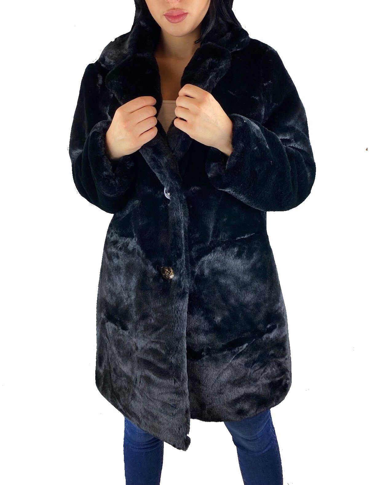 KUNSTFELL LANG MIT L Schwarz 40 Worldclassca Fellimitatmantel FELLIMITAT PELZIMITAT JACKE WINTER AUS BLOGGER FLAUSCHIG 42 PARKA ABENDMODE MANTEL NEU FASHION DAMEN REVERSKRAGEN 38 WARM M S BLOGGER 36 Worldclassca COAT