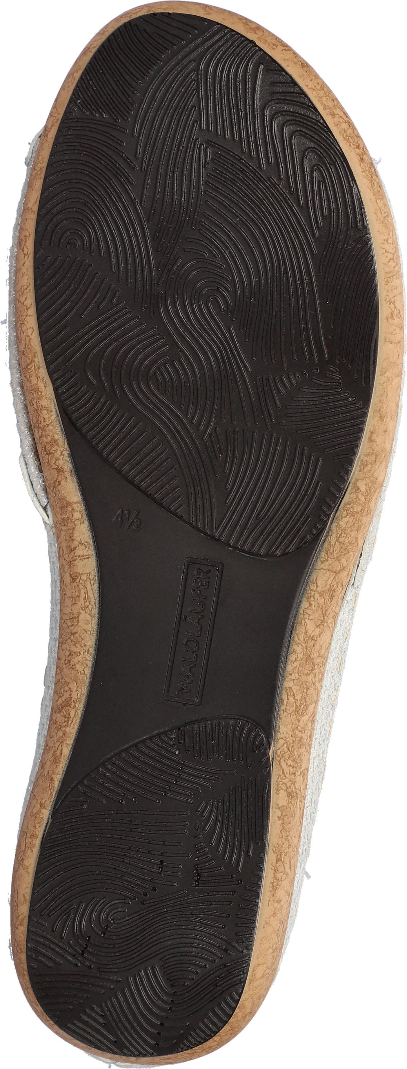 Waldläufer Heliett Sandale, Sommerschuh, Sandalette, Keilabsatz, mit Orthotritt, H-Weite
